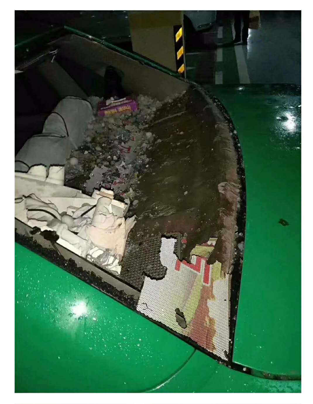 甘肅發(fā)生冰雹災害(hai)